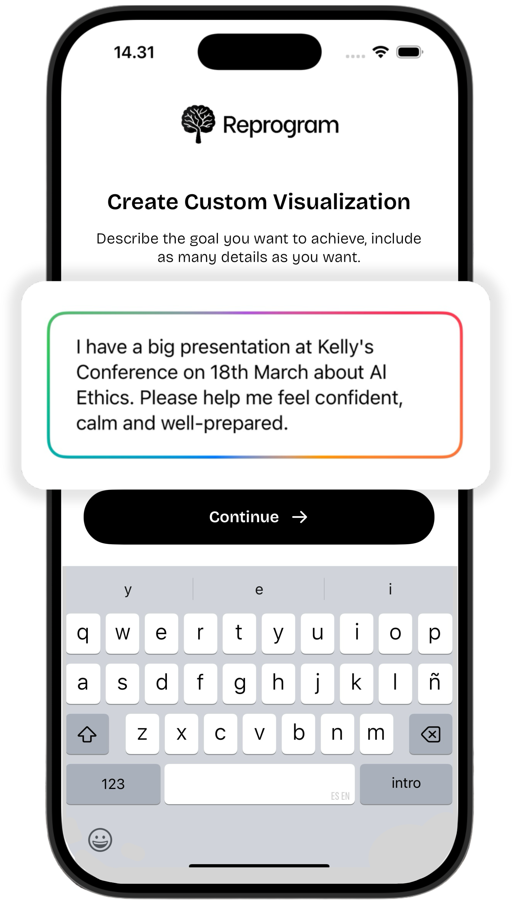 Reprogram App - Visualization made easy and effective.